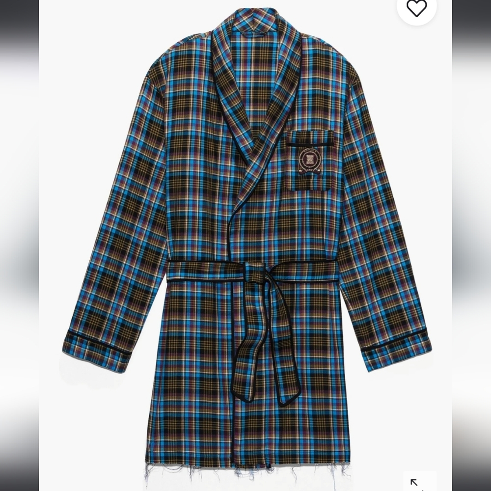 SavageXFenty plaid robe